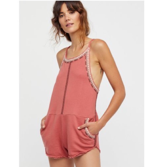 Free People Pants - Free People FP One Lou Romper Playsuit S